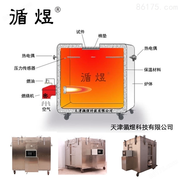 GB14907-2018钢结构防火涂料隔热效率试验机